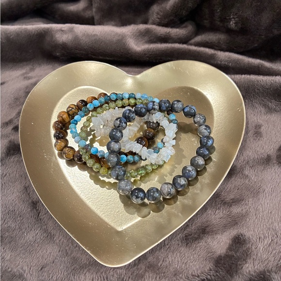 Metal Trinket/Display Trays - Gold - Picture 5 of 7